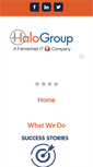 Mobile Screenshot of halogroup.us